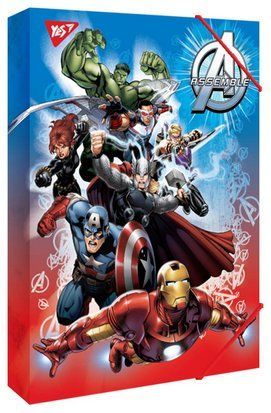Папка для праці YES картонна А4 "Marvel.Avengers"