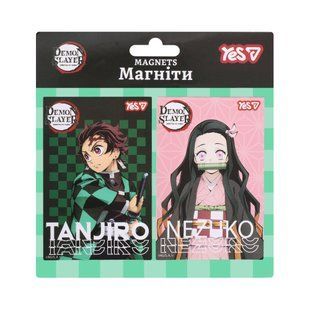 Магніти Yes Demon Slayer Tanjiro 6х9 см 2 шт