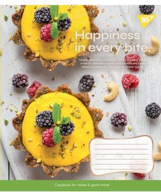 А5/96 лін. YES Desserts, зошит для записів
