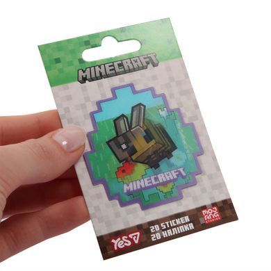 Наклейка 2D Yes Minecraft Spring Rabbit