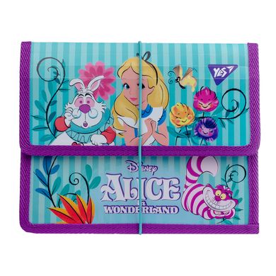 Папка для зошитів YES пласт. на резинці В5 "Alice in Wonderland"
