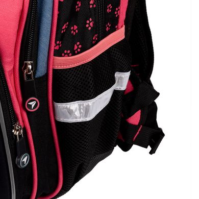 Рюкзак YES S-58 "Meow", черный/розовый