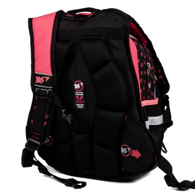 Рюкзак YES S-58 "Meow", чорний/рожевий