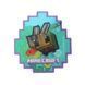 Наклейка 2D Yes Minecraft Spring Rabbit 4 из 6