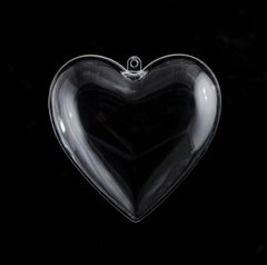 Набір пластикових форм Santi "Серце", 8см, 5 шт/уп