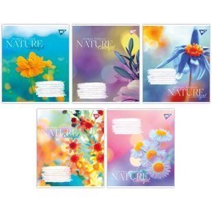 Тетрадь для записей Yes Nature colorful 96 листов линия