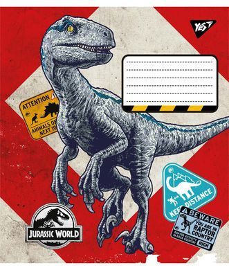 А5/12 кос. YES Jurassic world, зошит учнів.
