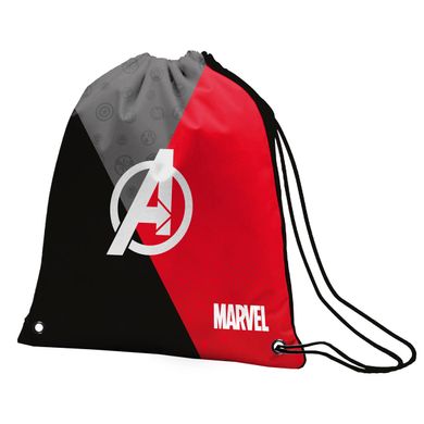 Сумка для обуви YES SB-10 "Marvel.Avengers", серый/красный/черный