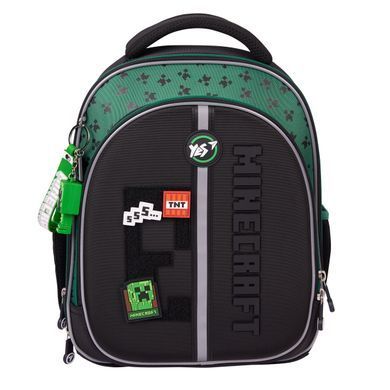 Рюкзак школьный полукаркасный YES Minecraft Team S-109