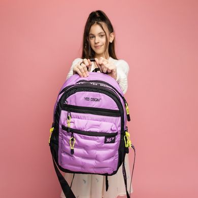 Рюкзак школьный YES TS-95 YES DSGN. Lilac