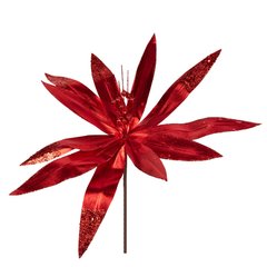 Цветок декоративный Yes! Fun Рождественская звезда красный, 40 см