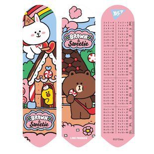 Закладинка 2D Yes Line Friends heroes