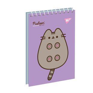 Тетрадь для записей YES А7 Pusheen 80 листов клетка
