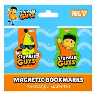 Закладки магнітні Yes Stumble Guys Heroes 2шт