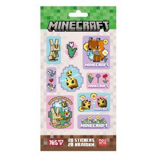 Набір наліпок 2D Yes Minecraft Spring Animals