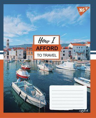 А5/96 лін. YES Travel, зошит для записів