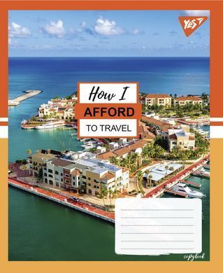 А5/96 лин. YES Travel, тетрадь для записей
