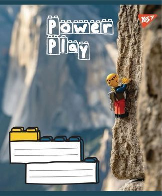Тетрадь ученическая школьная Yes Power Play А5 12 листов линия