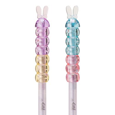 Ручка YES кульково-масляна «Crystal Bunny», 0,8мм, синя