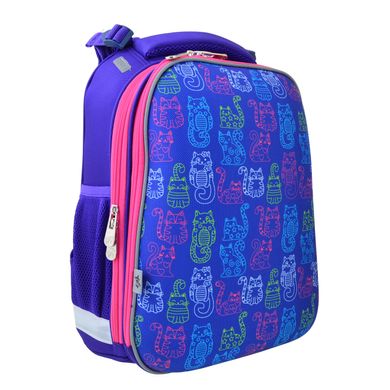 Рюкзак шкільний каркасний YES H-12-1 Kotomaniya blue, 38*29*15