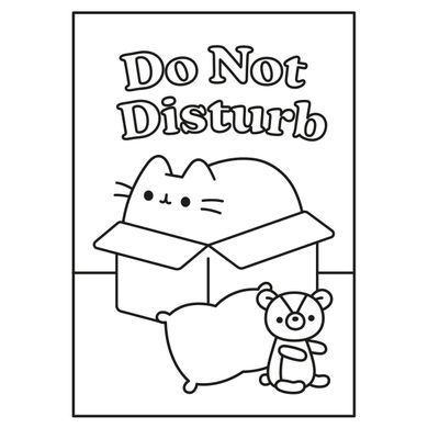 Раскраска А4 Yes Pusheen с наклейками 8 страниц
