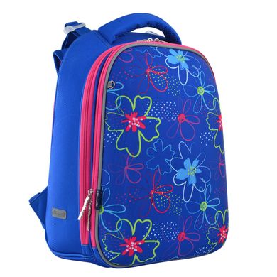 Рюкзак шкільний каркасний 1 Вересня H-12 "Vivid flowers"