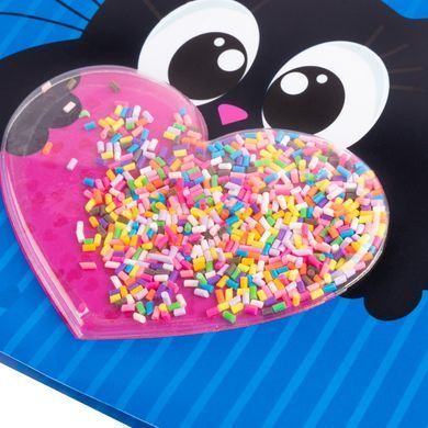 Папка-конверт YES на блискавцi A4 "Meow", з бабл