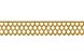 Стрічка фігурна самоклеюча блискуча, "Перинка", золота, 1.5 м 3 з 3