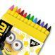 Набір воскових олівців YES 12 шт Minions 3 з 3