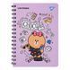 Блокнот YES А5, 80 арк., подв. cпіраль з гумкою Line Friends Choco 1 з 3