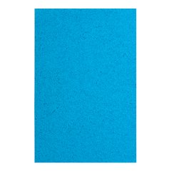 Фоаміран ЕВА блакитний махровий, 200*300 мм, товщина 2 мм, 10 листів