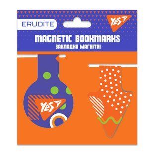 Закладки магнитные YES Erudite, 2шт