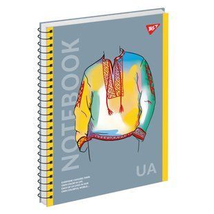 Тетрадь для записей YES А4 Notebook UA 80 листов клетка