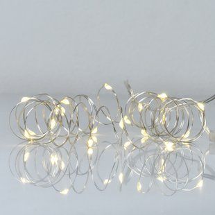 Електрогірлянда Yes! Fun Нитка на мідному дроті 20 LED тепло-біла 2 м статична батарейки