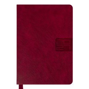 Щоденник діловий Leo Planner Persona A5 датований 2027 твердий бордовий 368 сторінок