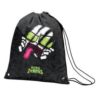Сумка для обуви YES SB-10 "Zombie", черный