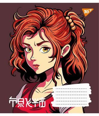 А5/36 кл. YES Anime, зошит для записів
