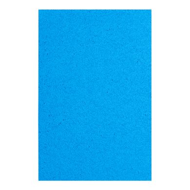 Фоаміран ЕВА блакитний махровий, 200*300 мм, товщина 2 мм, 10 листів