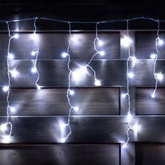 Гірлянда світлодіодна бахрома Novogod'ko, 84 LED, холодний білий, 2,1*0,7 м, 8 реж., конн