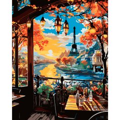 Картина за номерами SANTI Фантазійний Париж 40х50