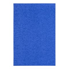 Фоамиран ЭВА синий махровый, 200*300 мм, толщина 2 мм, 10 листов