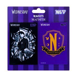 Магніти Yes Wednesday 6х9 см 2 шт