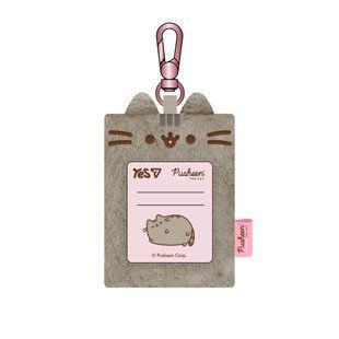 Бейдж без стрічки вертикальний Yes, хутро Pusheen Toy