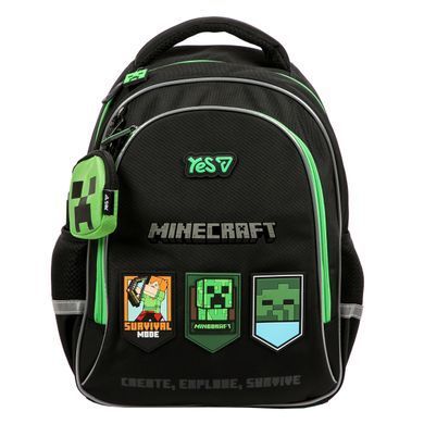 Рюкзак школьный Yes Minecraft Mode S-115M