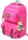 Рюкзак для підлітків YES Х163 "Oxford", рожевий, 47*29*16см 3 з 6
