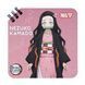 Блокнот Yes Demon Slayer Nezuko 110x110 80 листов линия 1 из 3