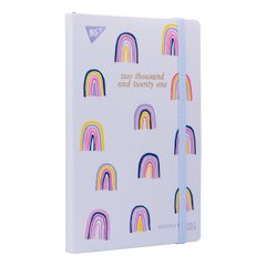Планер YES дата анг. "Rainbow", тверд., 192 *132мм, 146 стр, стикеры