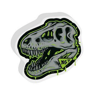 Ластик фігурний YES "Dino", 2 диз. мікс