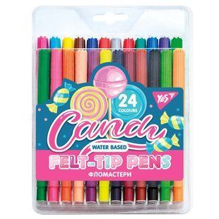 Фломастеры YES 24 цвета Sweet Cream