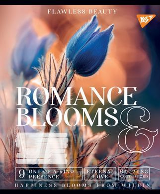 А5/48 лін. YES Romance blooms, зошит для записів